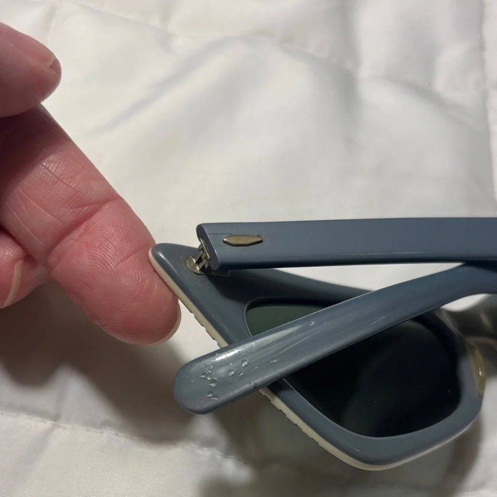 Vintage Ray-Ban B&L Gray Sun Song Cat-Eye Sunglasses 1950’s/60’s